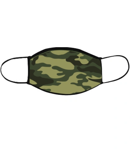 camoflage - Reusable 2-Layered Cloth Mask
