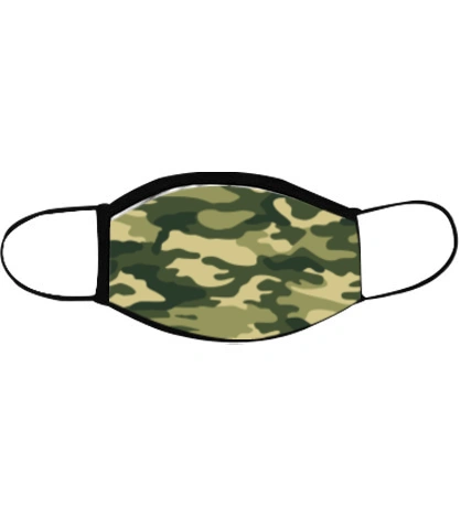 camouflage - Reusable 2-Layered Cloth Mask
