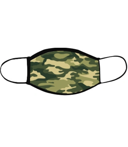 camouflage. - Reusable 2-Layered Cloth Mask