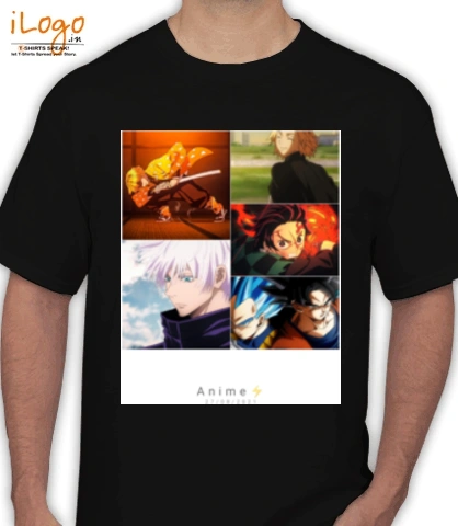 Anime Custom Men's R/N T-Shirt India