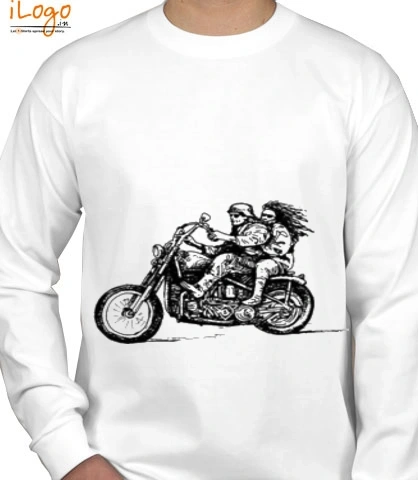 Biker-Dude - Full sleeves T-Shirt