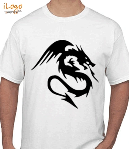 black-dragon-shadow - T-Shirt
