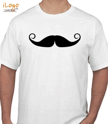 mustache - T-Shirt