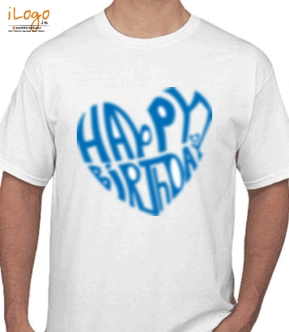 birthday-heart - T-Shirt