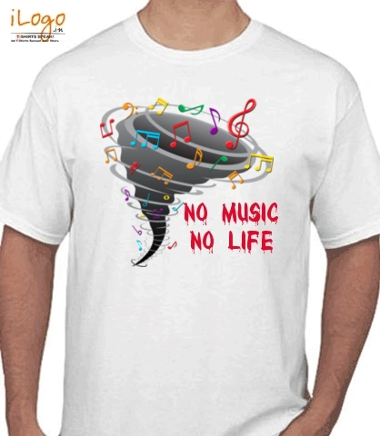 no-music-no-life - T-Shirt