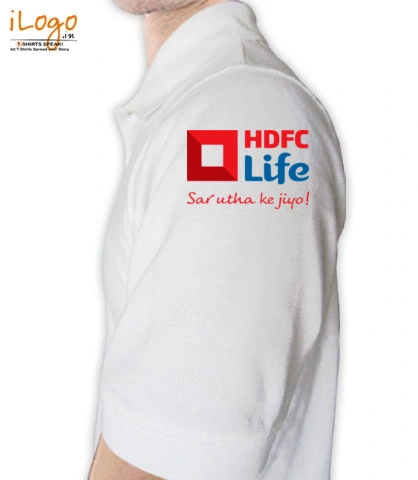 HDFCLIFE Left sleeve