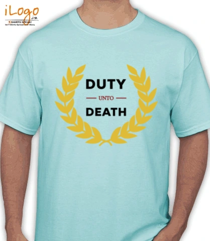 DUTY-UNTO-DEATH-BSF - T-Shirt