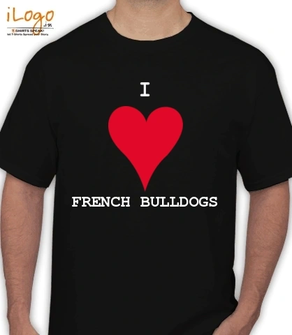 ILOVEFRENCHIES - Men's T-Shirt