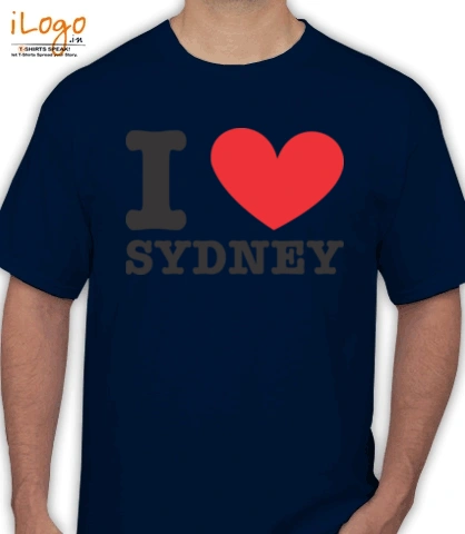 i love sydney - Men's T-Shirt