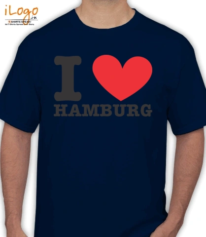 i love hamburg - T-Shirt