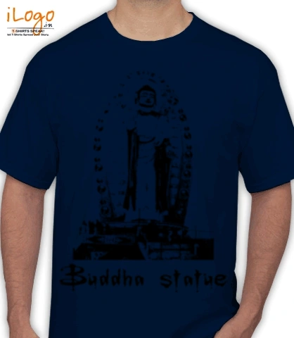 Budhha-Statue-Dehradun - T-Shirt