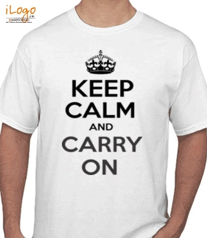 keep-calm-and-carry-on - T-Shirt