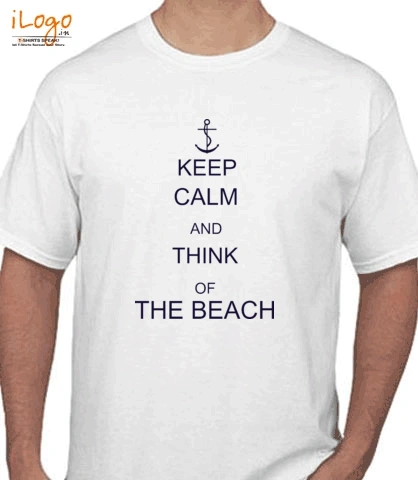 keep-calm-and-think-of-the-beatch - T-Shirt