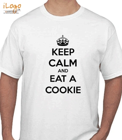 keep-aclm-and-eat-a-cookiea - T-Shirt
