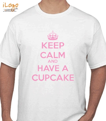 keep-calm-And-have-cupcake - T-Shirt