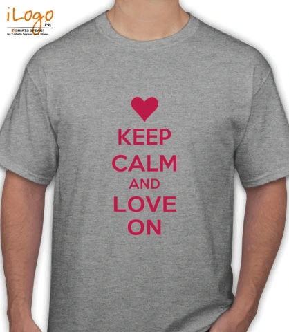 keep-calm-and-love-on - T-Shirt