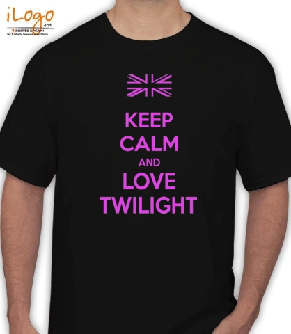 keep-calm-and-love-twilight - T-Shirt