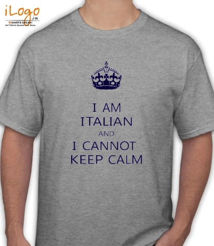 KEEP-CALM-AND-i-cannot - T-Shirt