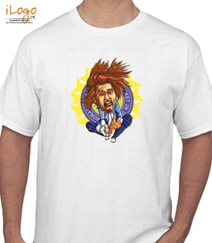 mahendra-singh-dhoni-cartoon - T-Shirt