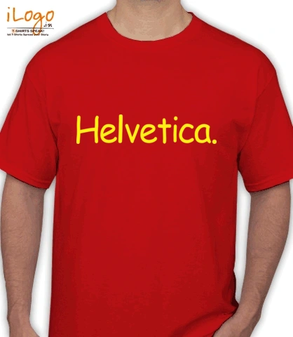 helvetica - T-Shirt