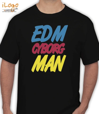 edm-cyborg-man - T-Shirt