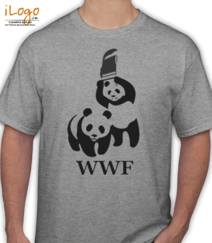 WWF-panda-wrestling - T-Shirt