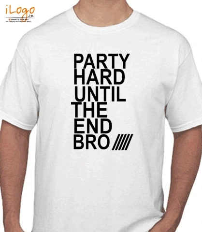 party-hard-unite-the-end-bro - T-Shirt