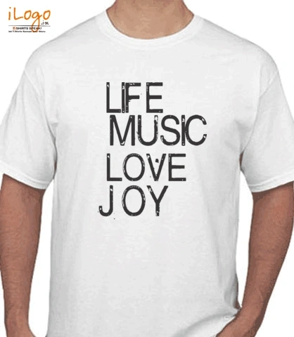 life-music-love-joy - T-Shirt