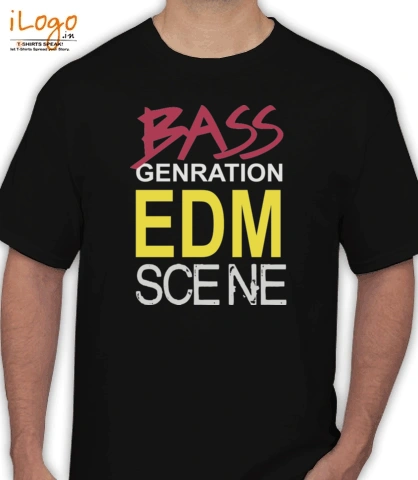 bass-ganaretion-edm-scene - T-Shirt