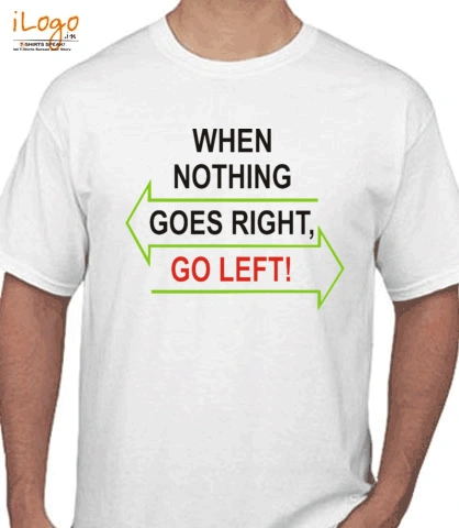 goes-right - T-Shirt