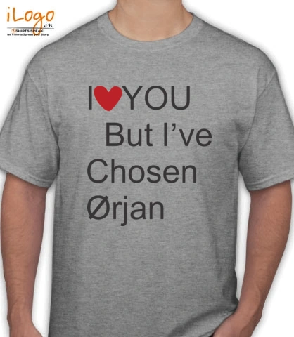 i-love-orjan-nilsen - T-Shirt