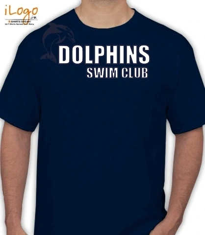DOLPHINS-SWIM-CLUB - Men's T-Shirt