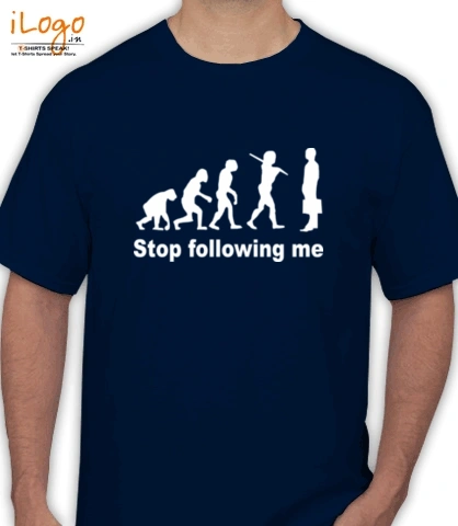 STOP-FOLLOWING - Men's T-Shirt