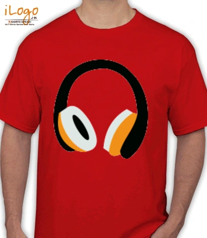 headphones-medium - T-Shirt