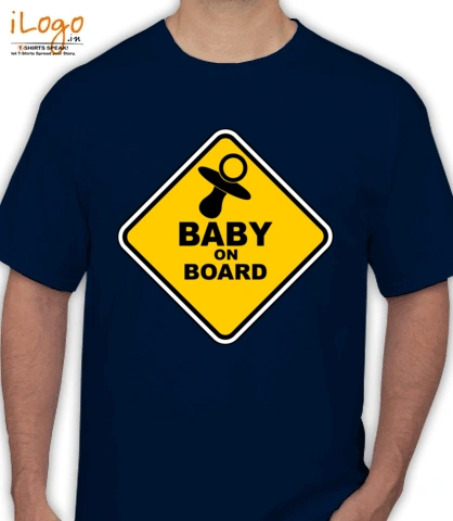 baby-on-board-sign - Men's T-Shirt