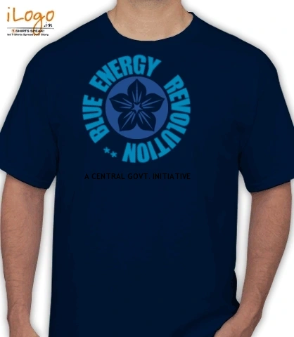 Blue-Revolution - Men's T-Shirt