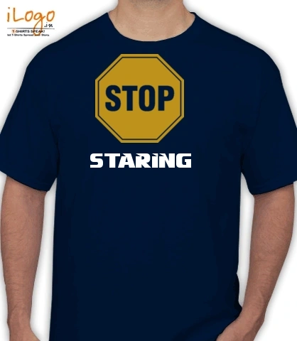 stop-staring - Men's T-Shirt