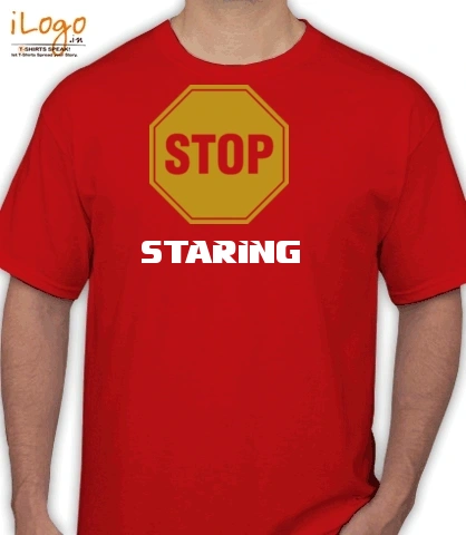 stop-staring - T-Shirt