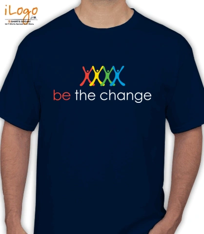 be-the-change- - Men's T-Shirt