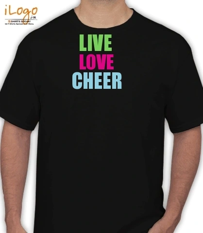 Live-Love-Cheer - T-Shirt