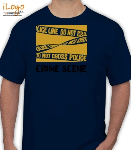 crime-scene - Men's T-Shirt