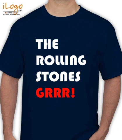 the-rolling-stones-grrr-logo-contrast-paint-official-mens-t-shirt--p - Men's T-Shirt