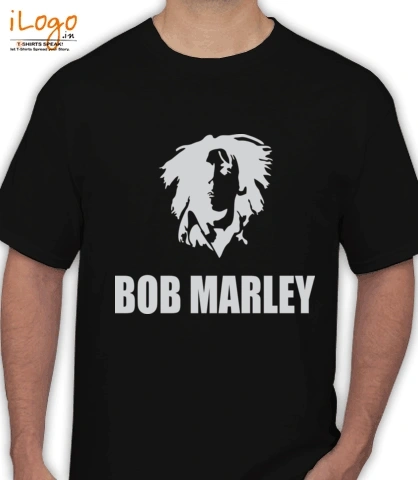 bob-marley-face-t-shirt - T-Shirt