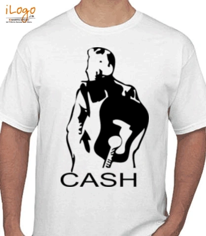 johnny-cash-gitar - T-Shirt