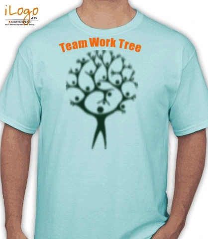 team-work-tree - T-Shirt