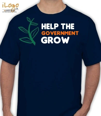 help-the-govt-grow - Men's T-Shirt