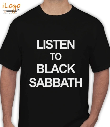 black-sabbath-LISTEN - T-Shirt