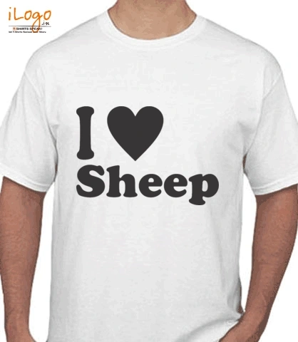 black-sheep-i-love-sheep - T-Shirt