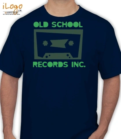Old-school-records - Men's T-Shirt