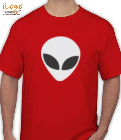 Alien-Head-Dark - T-Shirt